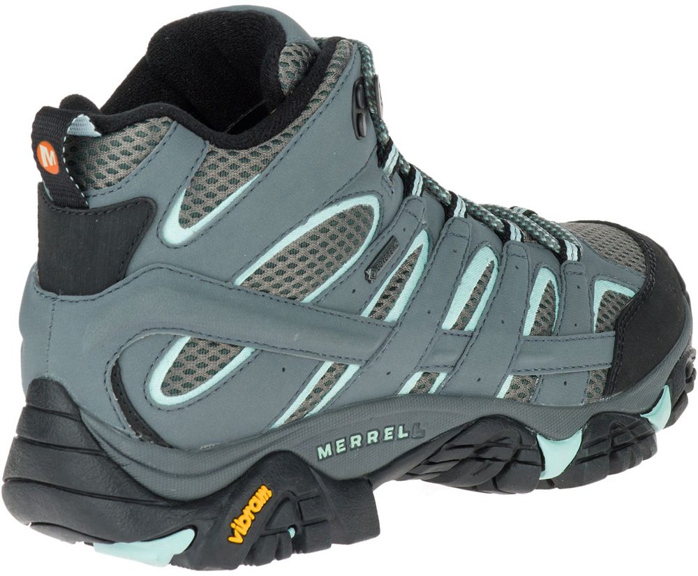 Botas Mujer - Merrell Moab 2 Mid Gore-Tex® - Gris - ZBIA-38160